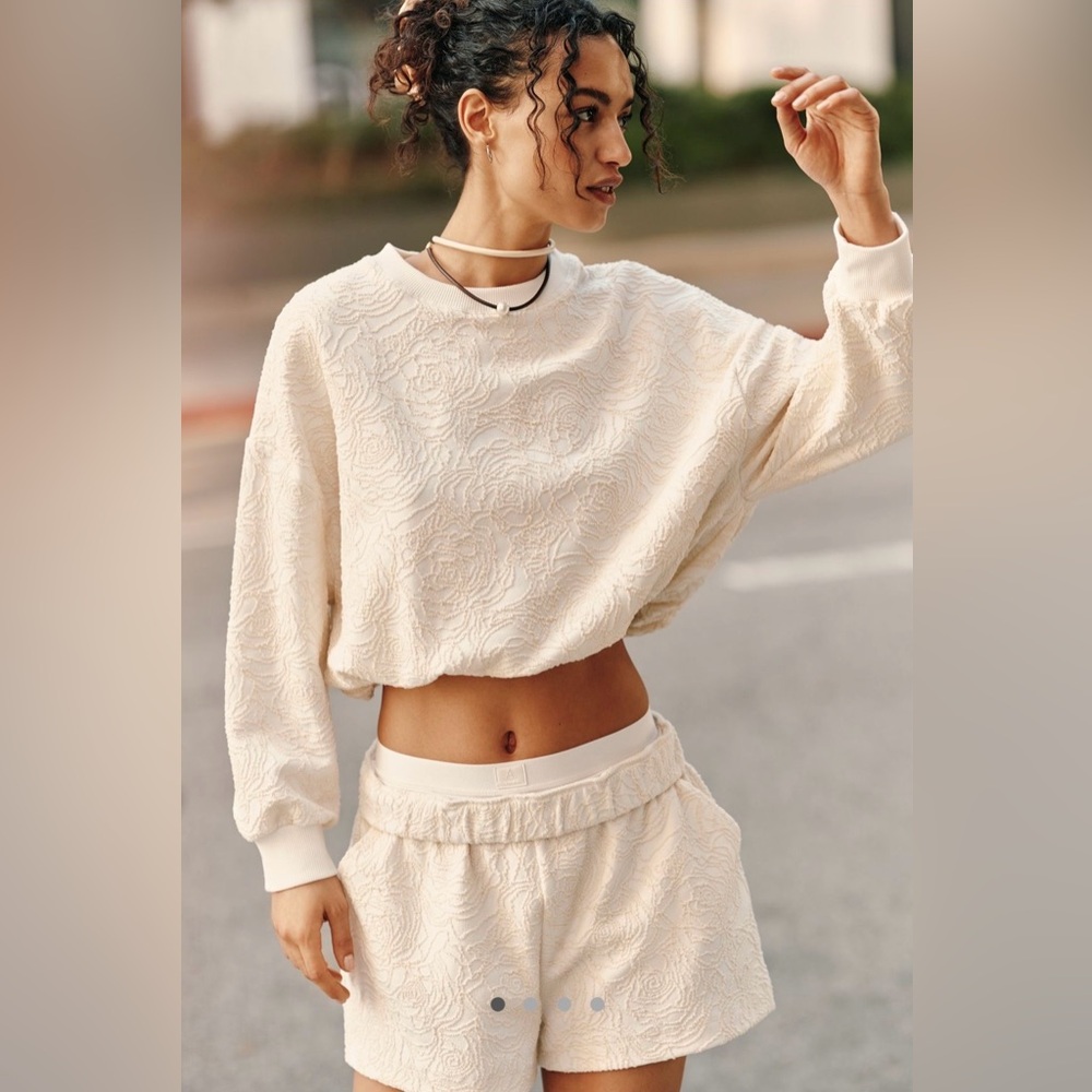 Daily Practice Textured Knit Shorts